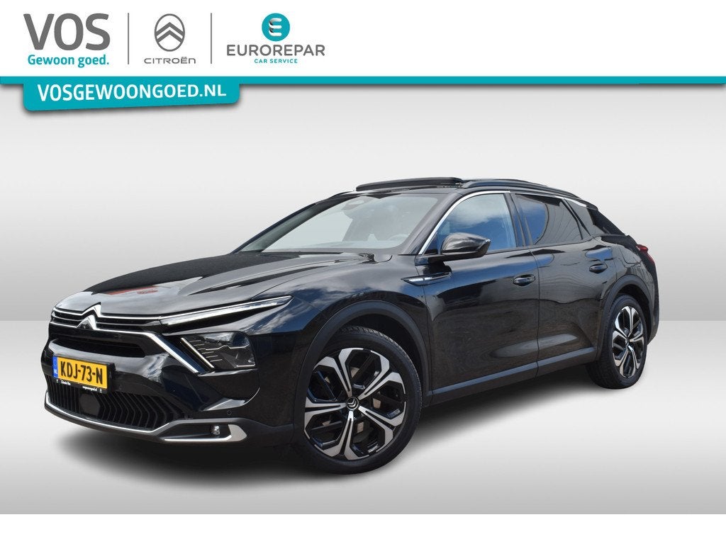 Citroën C5 X Plug-in Hybrid 225 EAT8 Shine Automaat | Leder, 1350 kg, Gebruikt, 4 cilinders, Automatische klimaatregeling