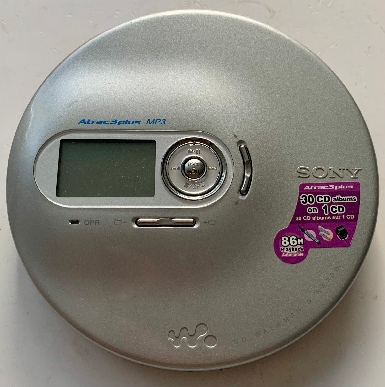 SONY Atrac3plus MP3/CD Walkman [Model: D-NE700], Ophalen of Verzenden, Discman