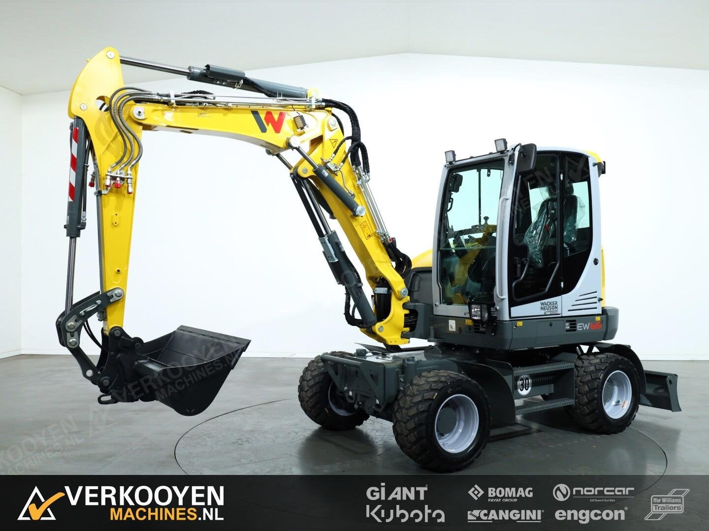 2025 Wacker Neuson EW65 VV1493, Zakelijke goederen, Graafmachine