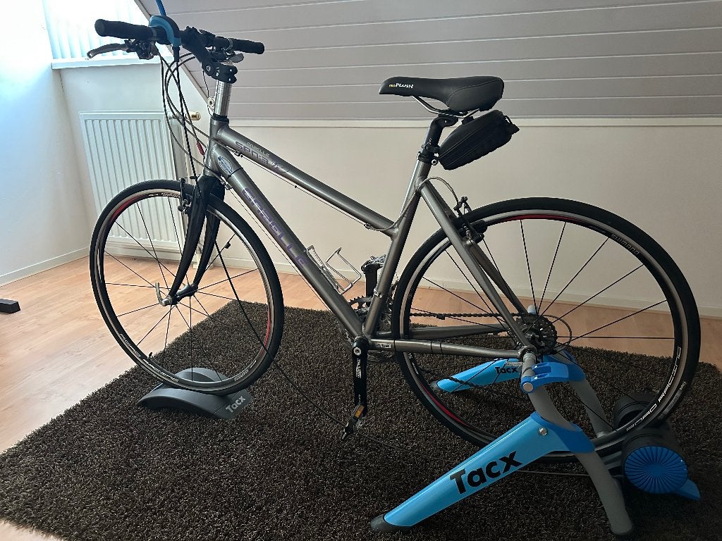 Fiets met tracx, Ophalen, 28 inch, Gebruikt, Velgrem