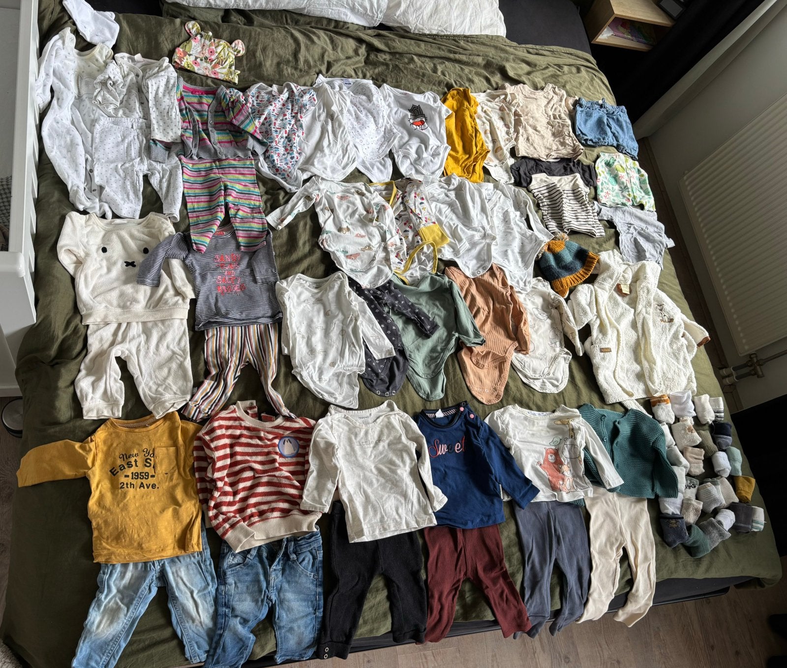Mooi groot babykledingpakket jongen maat 62-68, Ophalen of Verzenden, Gebruikt, Maat 62