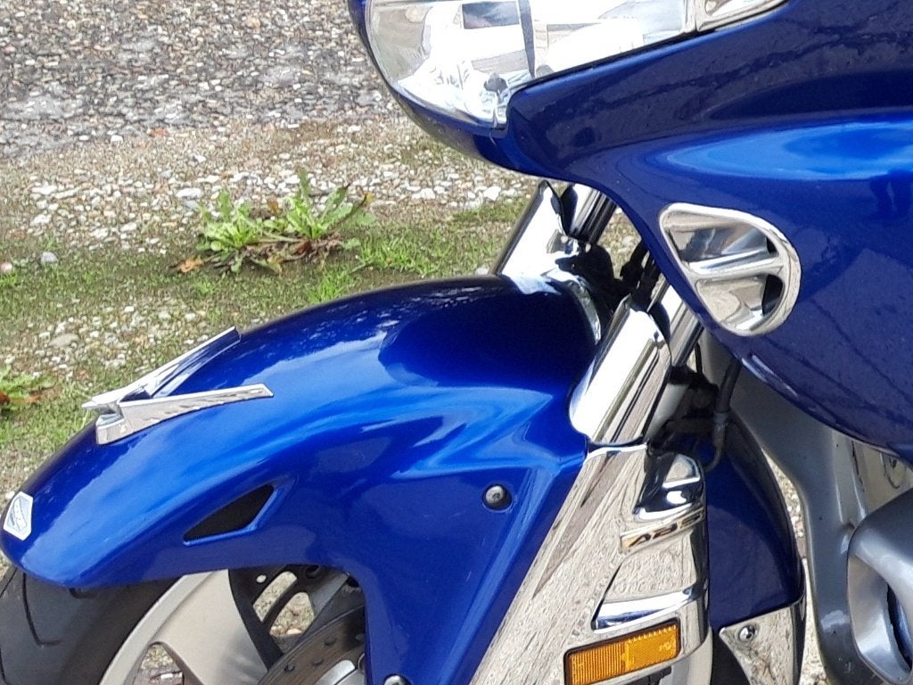 Antenne, topkofferrek, chroomdelen, Ophalen, Gebruikt