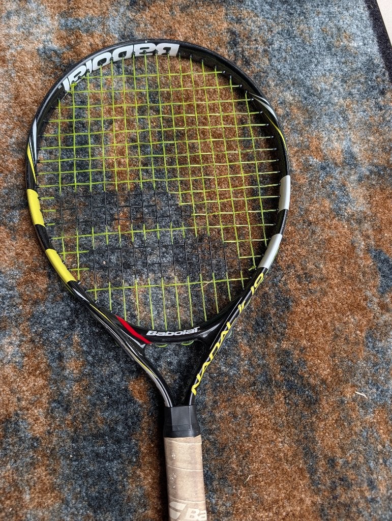 Babolat Nadal Junior kindertennisracket incl. hoes, Sport en Fitness, Ophalen, Gebruikt, L0, Racket