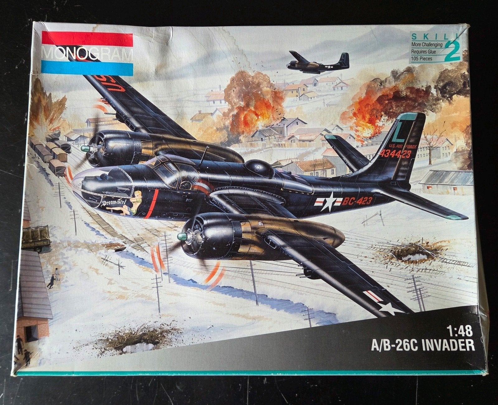 Monogram   A/B-26C Invader 1:48, Overige merken, Ophalen of Verzenden, Zo goed als nieuw, Groter dan 1:72