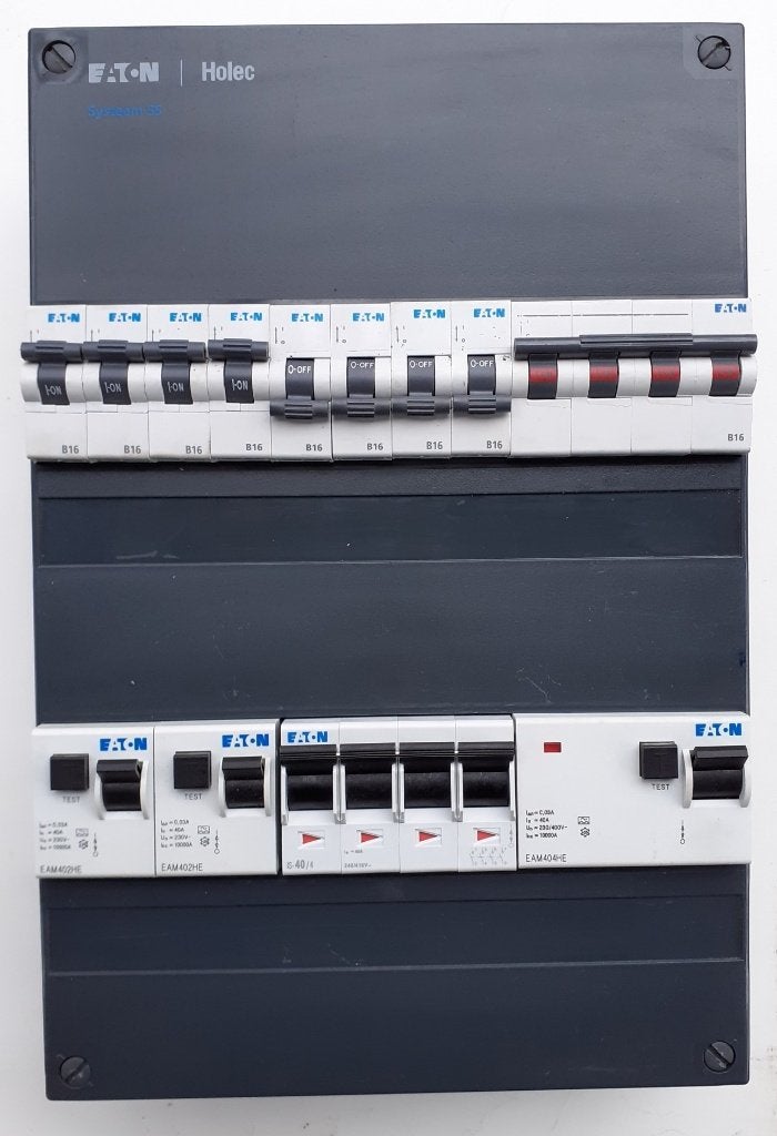 Holec Eaton 3fas Kookgroep groepenkast meterkast stoppenkast, Doe-het-zelf en Verbouw, Elektra en Kabels, Ophalen of Verzenden
