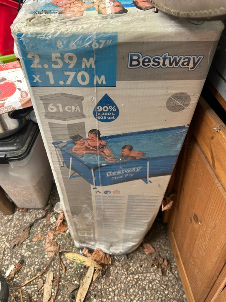 Zwembad - bestway, Minder dan 80 cm, Ophalen of Verzenden, Rechthoekig, Minder dan 200 cm