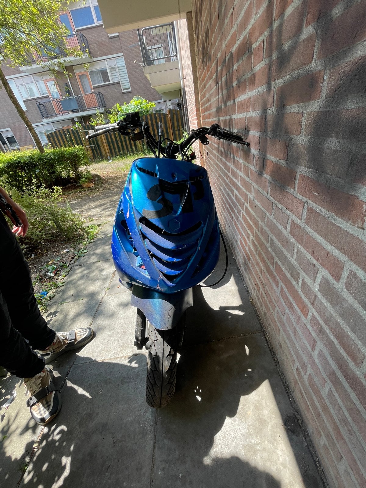 Piaggio Zip 2000 - Blauw (onderdelen/opknapper), Ophalen of Verzenden, Gebruikt, Overige typen, Piaggio