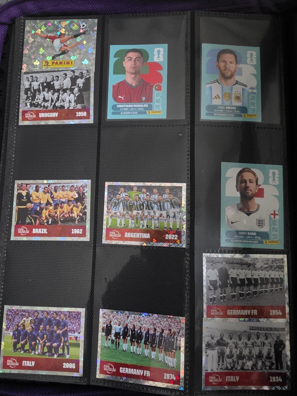 Panini FIFA Museum Voetbal Stickers - Ronaldo, Messi, Kane, Ophalen, Zo goed als nieuw, Buitenlandse clubs, Poster, Plaatje of Sticker