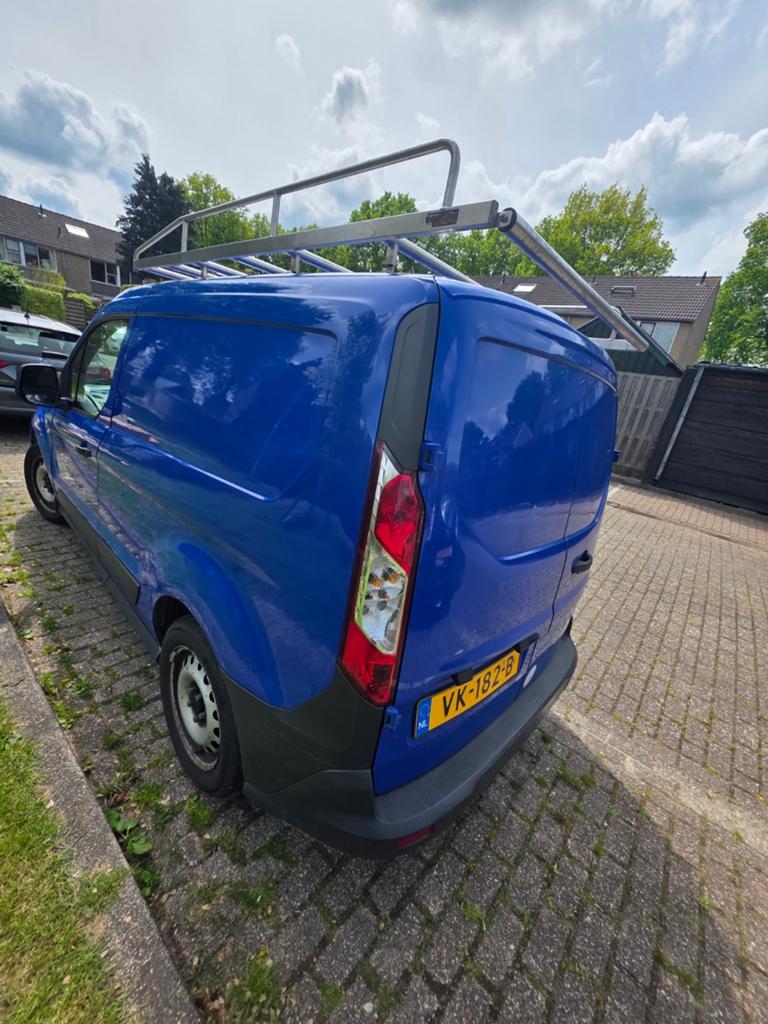 Ford Transit Connect 1.6 Tdci 2014- 172 km  Inruil mogelijk, Auto's, Euro 5, 74 pk, 4 cilinders, Blauw