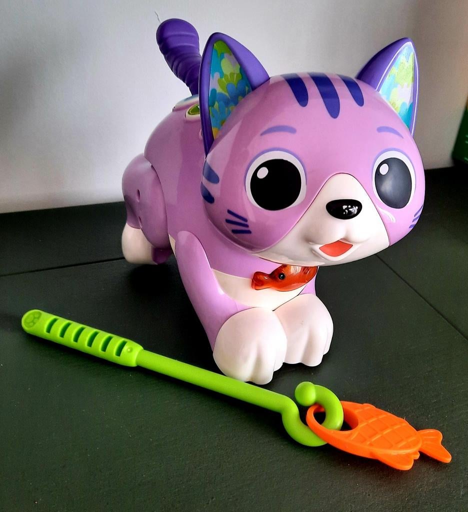 Vtech speel met mij kitten, Ophalen of Verzenden, Zo goed als nieuw, Overige typen, Met licht
