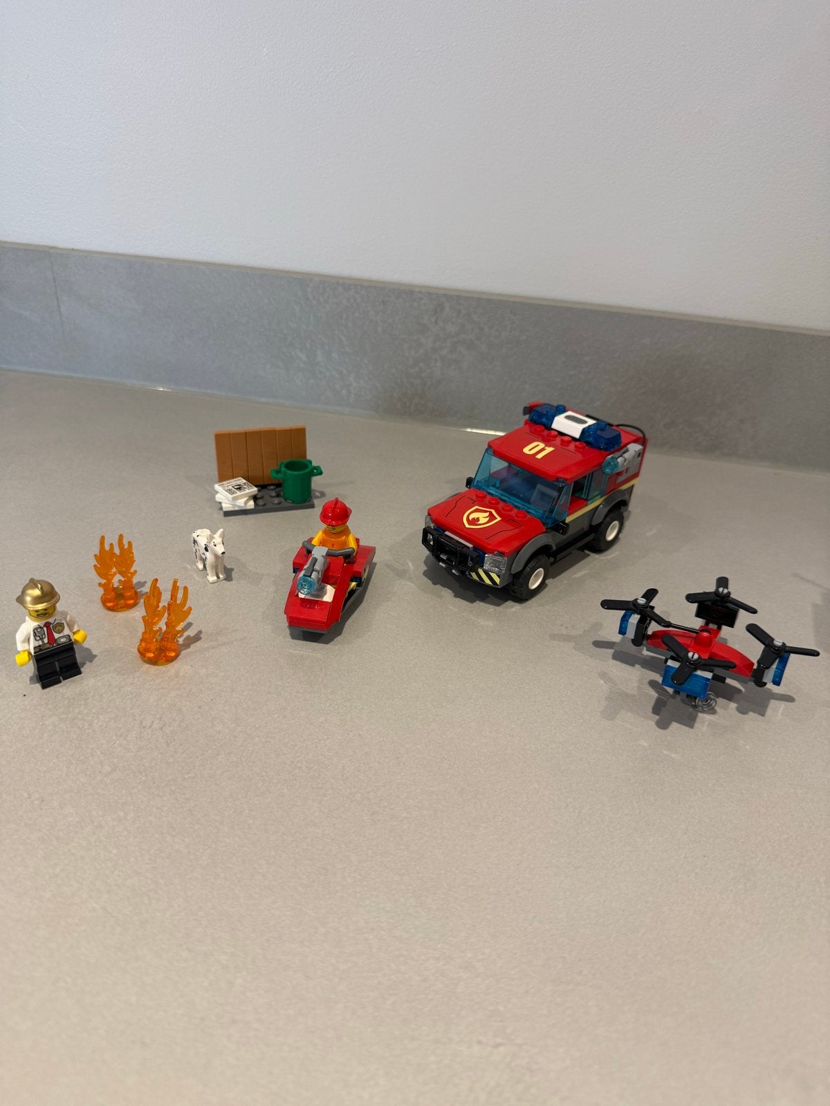 Lego City 60215 Brandweerkazerne, City, Lego, Compleet, Ophalen of Verzenden