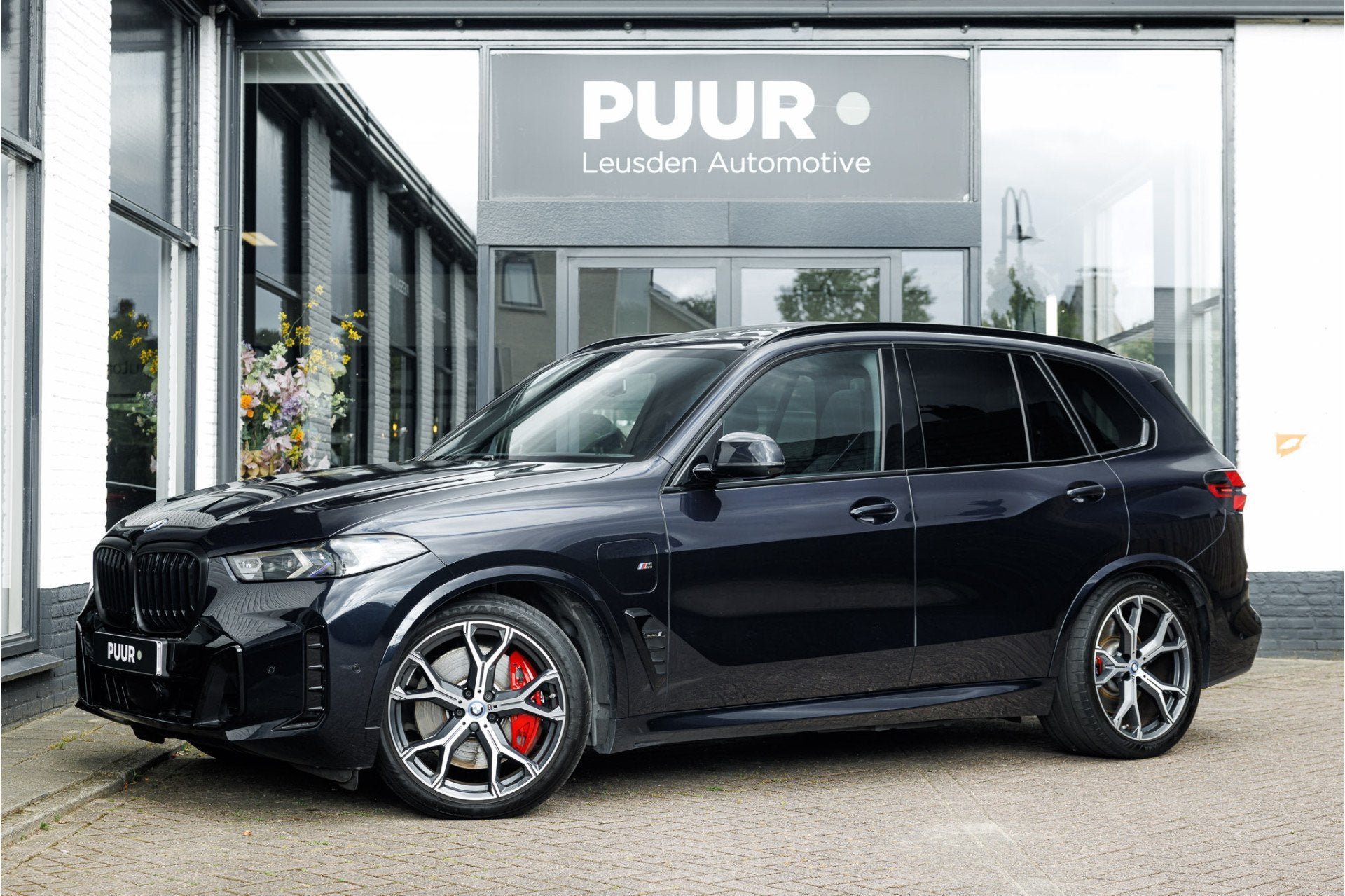 BMW X5 xDrive50e M-Sport Pro Individual Pano - Harman Kardon, Auto's, Automaat, Dealer onderhouden, Gebruikt, Blauw
