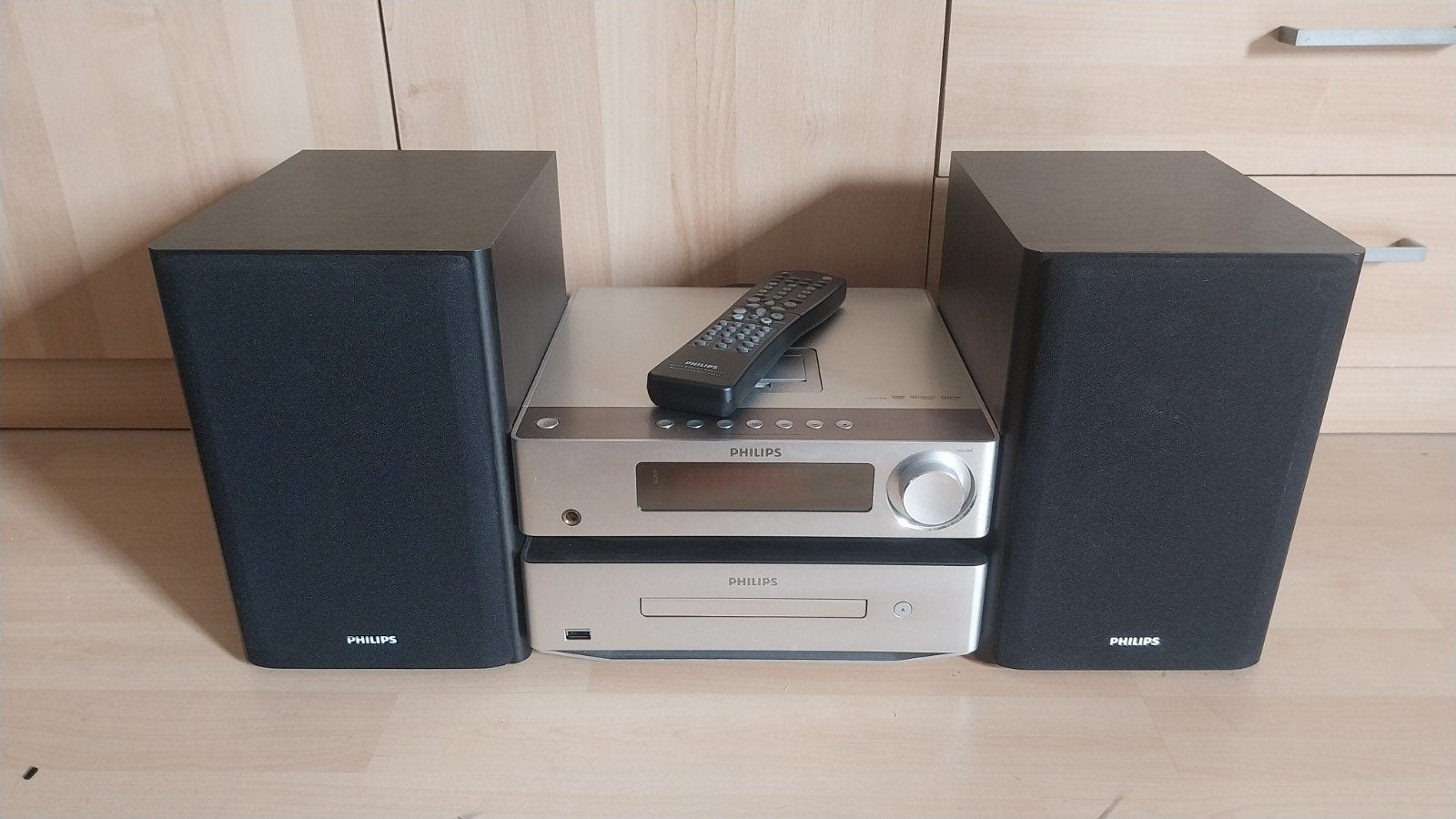 Philips DCD8000 microset Radio CD/DVD (lees tekst), Philips, Ophalen of Verzenden, Zo goed als nieuw, Microset