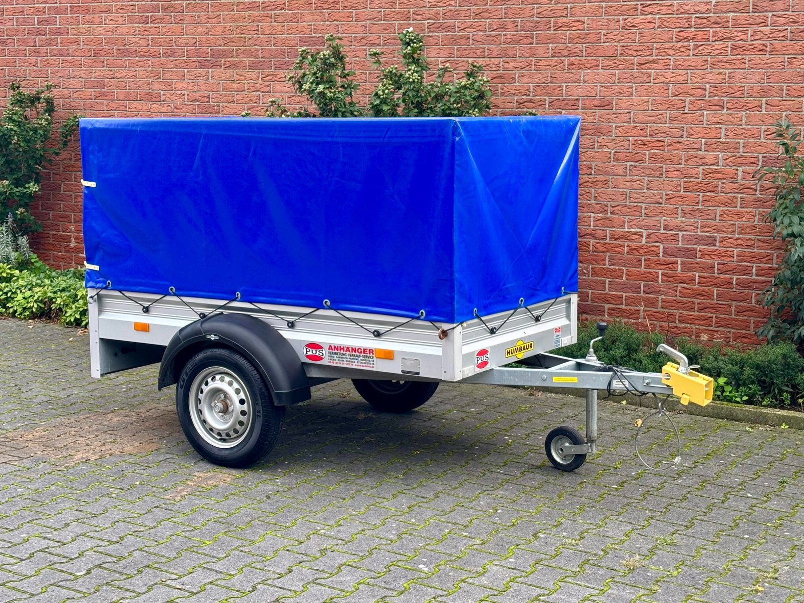 Transport aanhanger + huif / zeil gesloten aanhangwagen, Ophalen, Overige typen