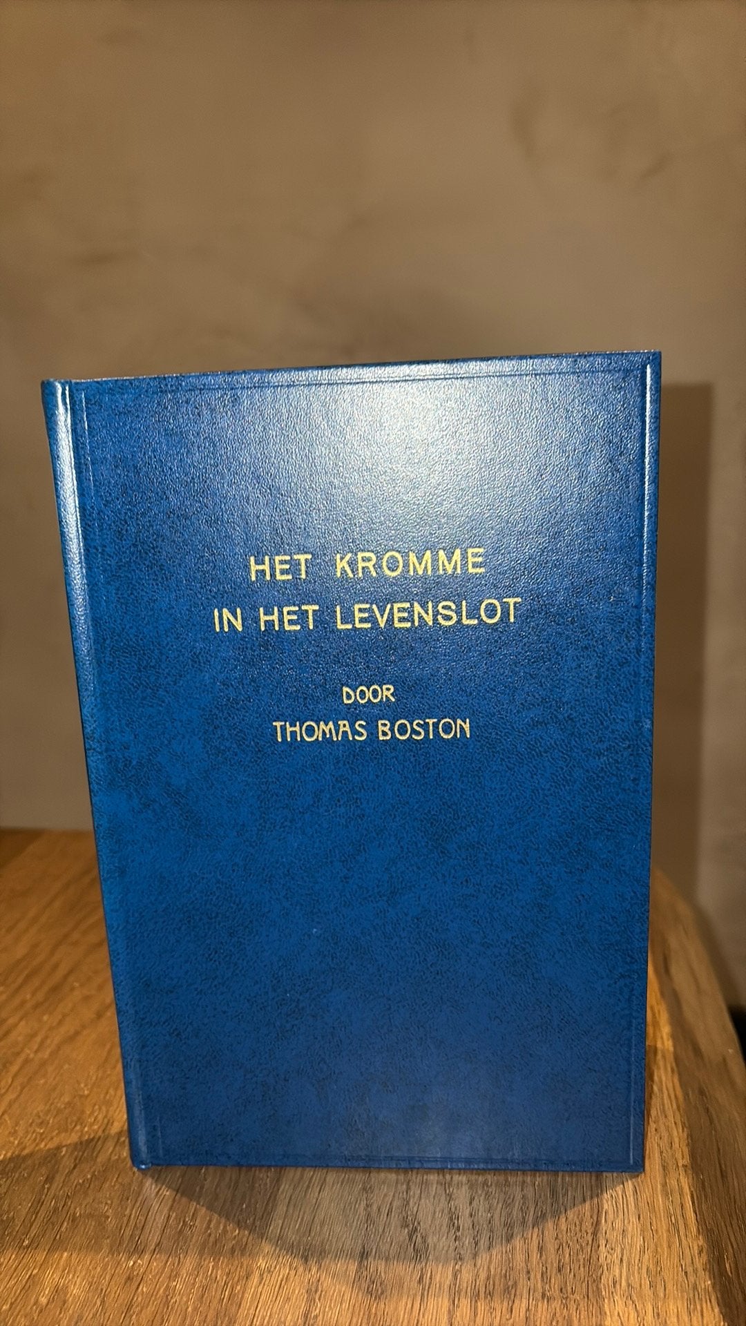 KR-1 Thomas Boston. Het kromme in het levenslot, Ophalen of Verzenden, Gelezen