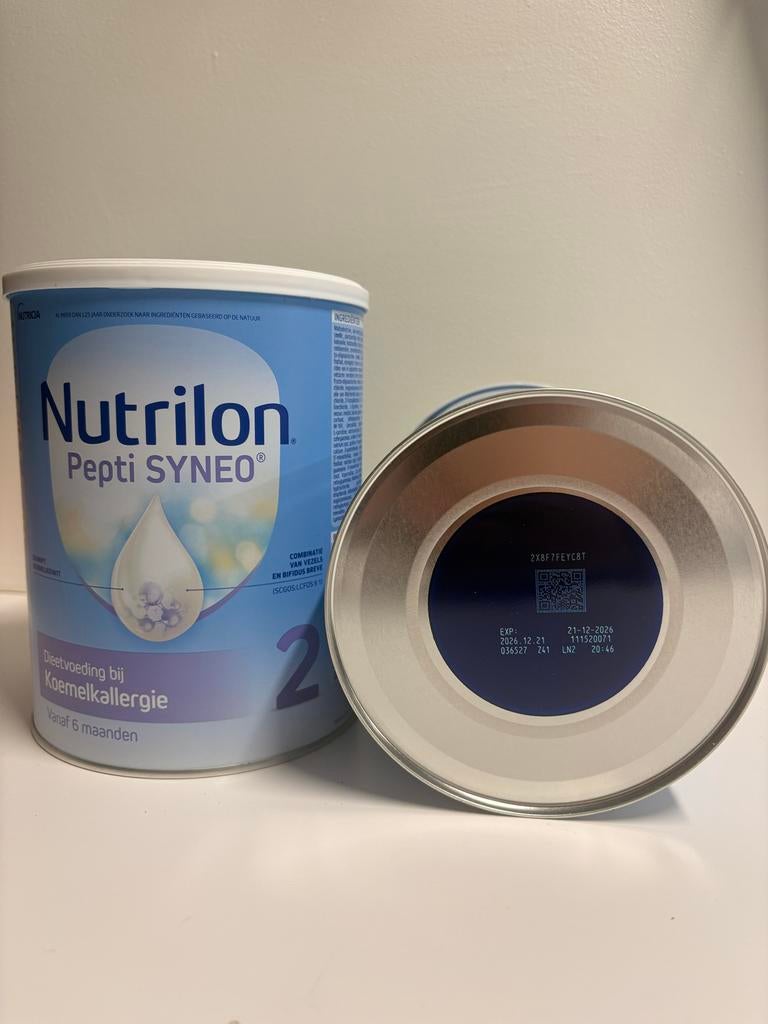 Nutrilon Pepti 2 vanaf 6 maanden koemelkallergie, Kinderen en Baby's, Babyvoeding en Toebehoren, Ophalen of Verzenden, Nieuw, Overige typen