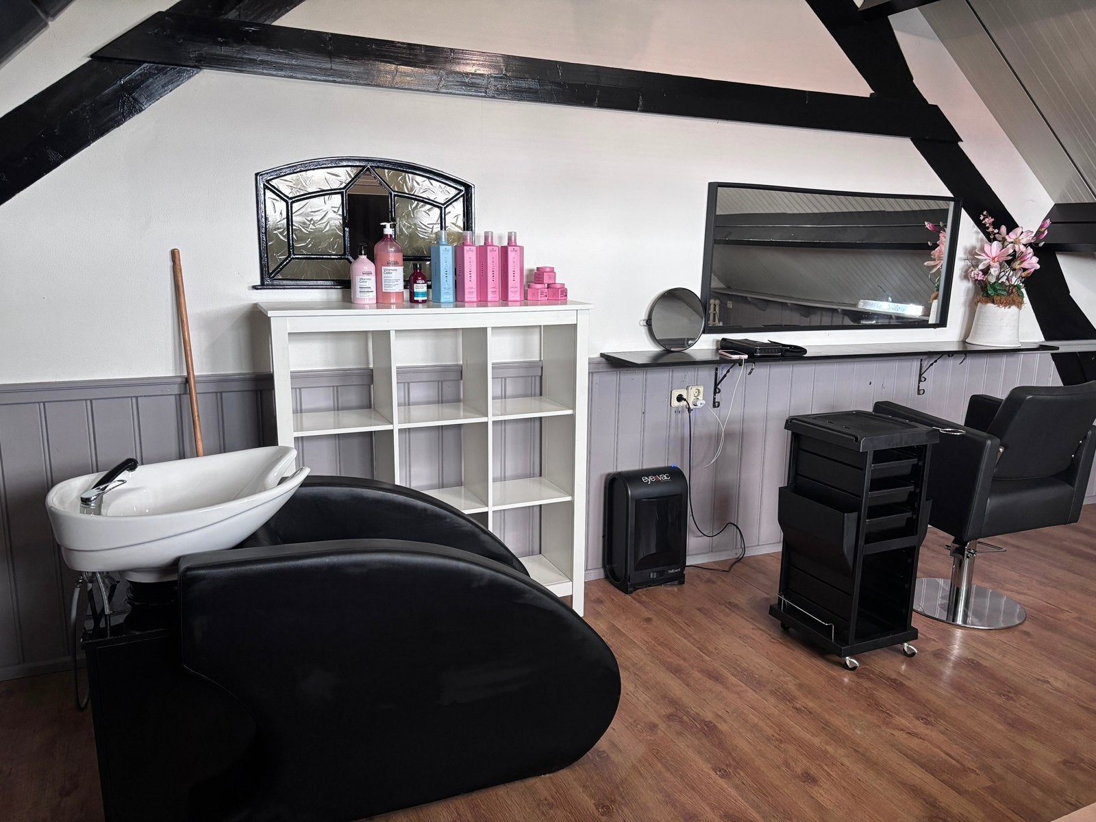 Kappersinterieur