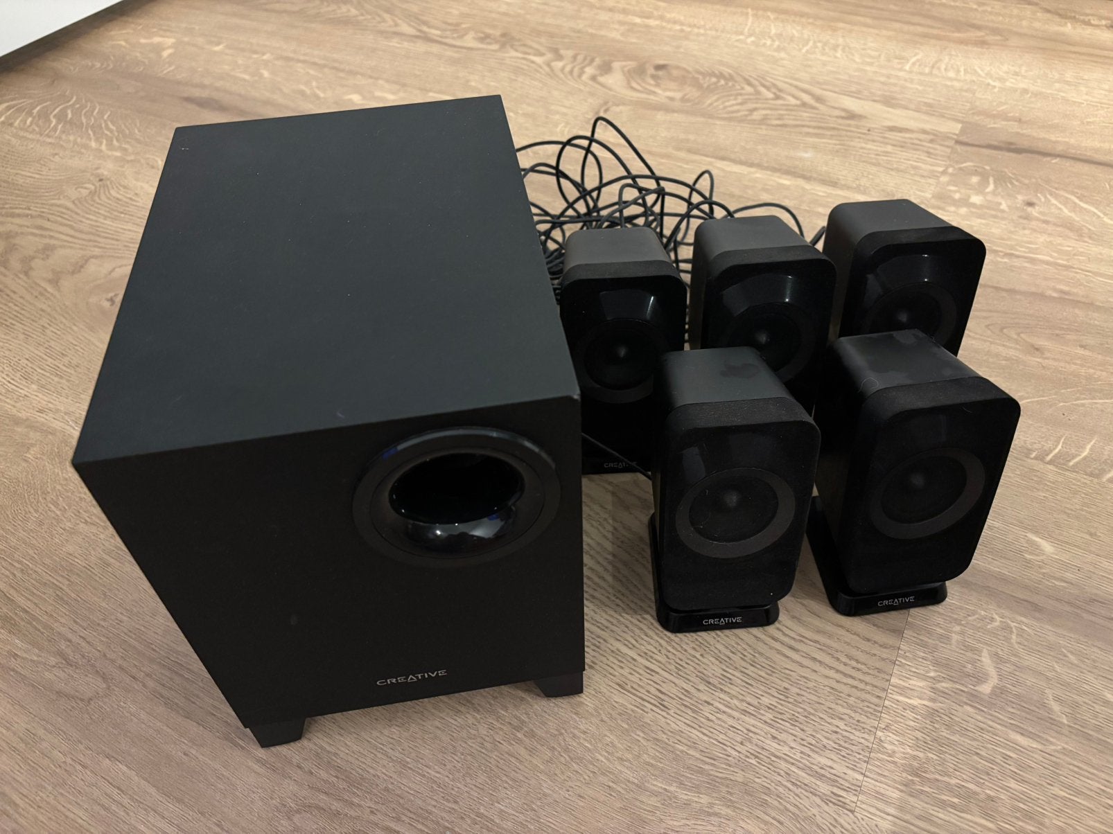 Creative 5.1 PC Speakers, Overige merken, Ophalen of Verzenden, Zo goed als nieuw, Minder dan 40 watt