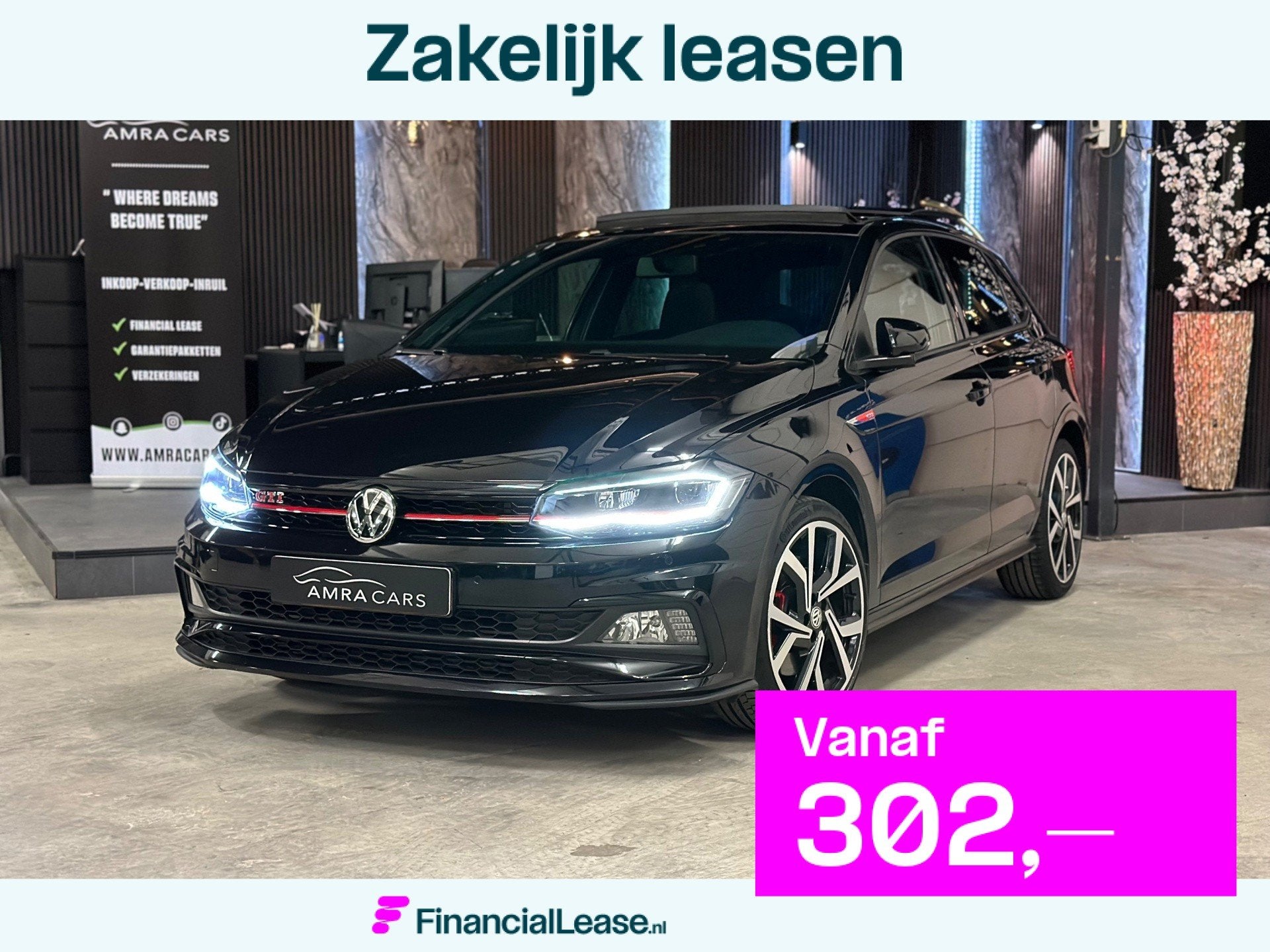 Volkswagen Polo 2.0 TSI GTI|PANO|BOMVOL!, Gebruikt, 4 cilinders, 1984 cc, Automatische klimaatregeling
