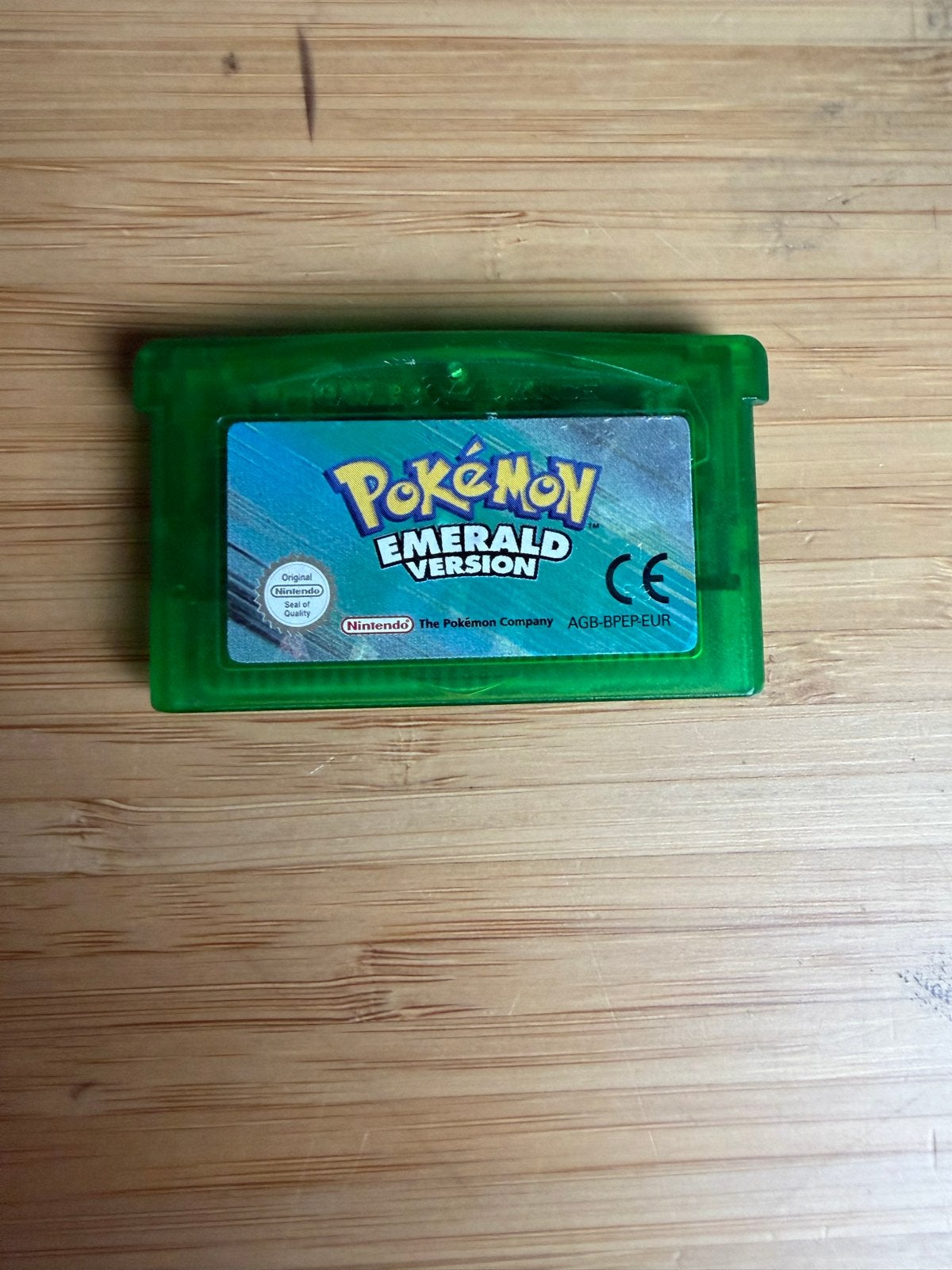 Pokémon Emerald Version Game Boy Advance (GBA), 1 speler, Ophalen of Verzenden, Zo goed als nieuw, Role Playing Game (Rpg)