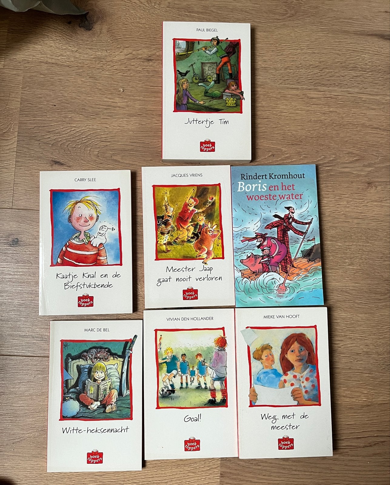 Boektoppers Kinderboeken Set - 7 Stuks, Ophalen of Verzenden, Gelezen, Fictie algemeen