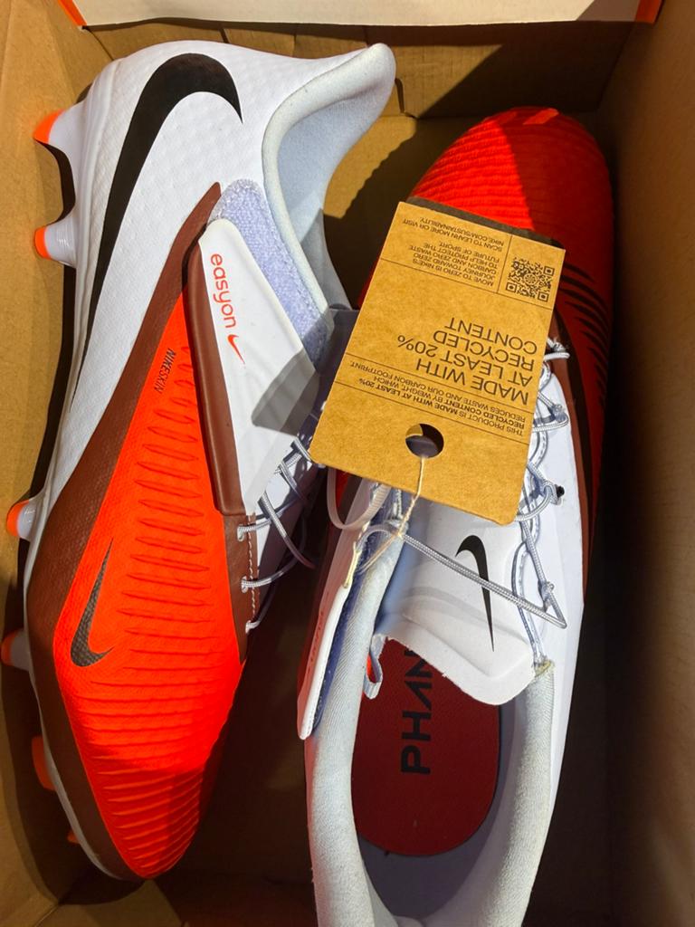 Nike Phantom 6 academy voetbalschoenen maat 40,5, Blauw, Sportschoenen, Nieuw, Ophalen of Verzenden