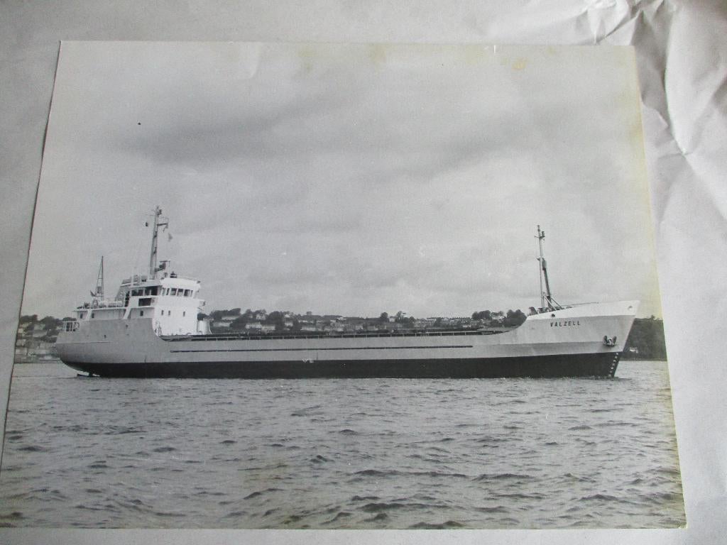 foto schip valzell, Ophalen of Verzenden, Zo goed als nieuw, Motorboot, Kaart, Foto of Prent