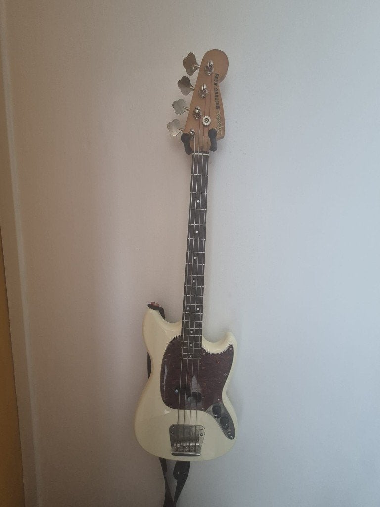 Squier CV 60's Mustang basgitaar, Ophalen, Gebruikt, Elektrisch