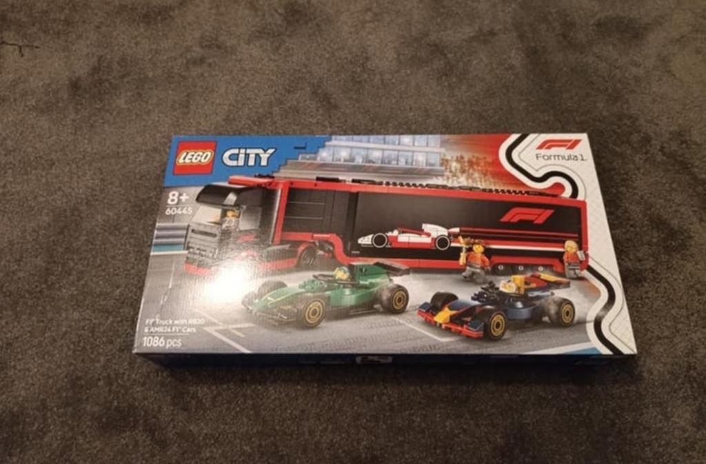 LEGO City Formule 1 Vrachtwagen met 2 F1 auto's - NIEUW!, Lego, Nieuw, Ophalen of Verzenden, Complete set