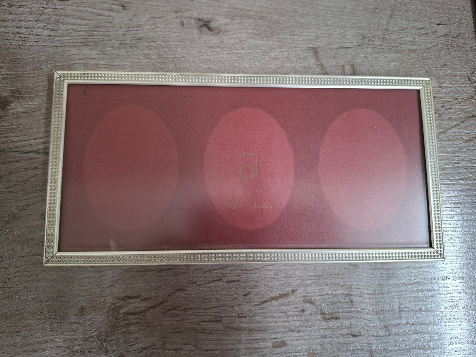 Antieke Jyden fotolijst voor 3 foto's 11x23 cm., Huis en Inrichting, Woonaccessoires | Lijsten, Gebruikt, Ophalen of Verzenden