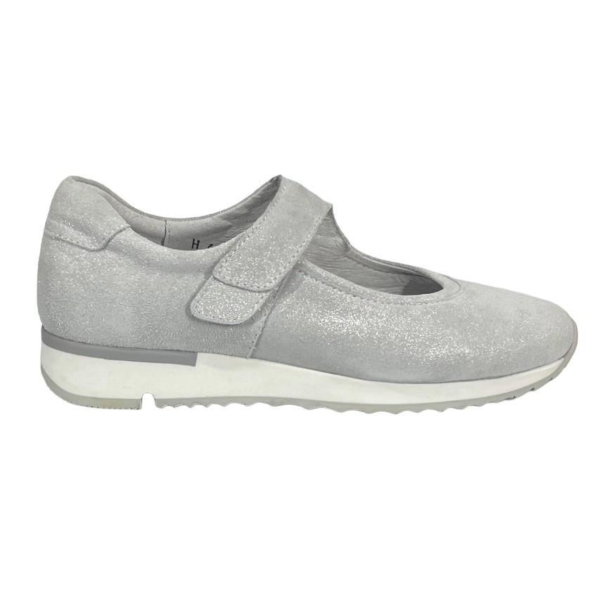 LIVINGSTONE maat 38 lerenschoen zilvergrijs gratis verzenden, LIVINGSTONE BY PIEDRO, Verzenden, Sneakers of Gympen, Info@piedro.nl