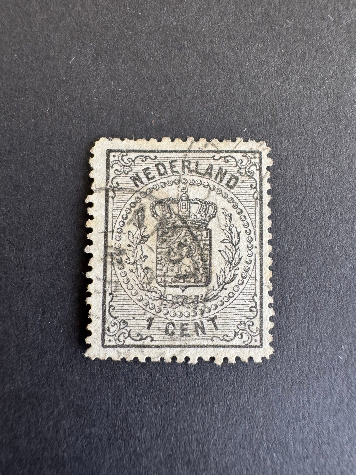 1869 Wapenzegel NVPH nr 14 gestempeld, Postzegels en Munten, Postzegels | Nederland, Verzenden, T/m 1940, Gestempeld
