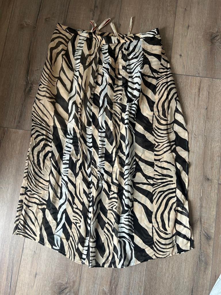 Betty Barclay zebra print rok beige zwart wit maat 46, Kleding | Dames, Rokken, Beige, Maat 46/48 (XL) of groter, Ophalen of Verzenden