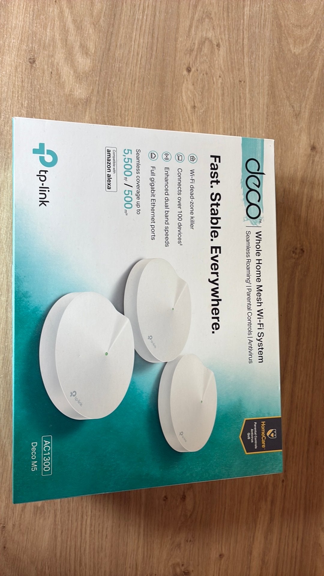 Tp-link Mesh wifi systeem ac1300 deco m5, Computers en Software, WiFi-versterkers, Ophalen of Verzenden, Zo goed als nieuw