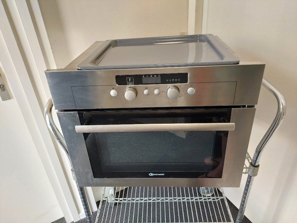 Bauknecht EMCHD6140 combimagnetron rvs, Witgoed en Apparatuur, Ophalen, 45 tot 50 cm, Bauknecht, Gebruikt