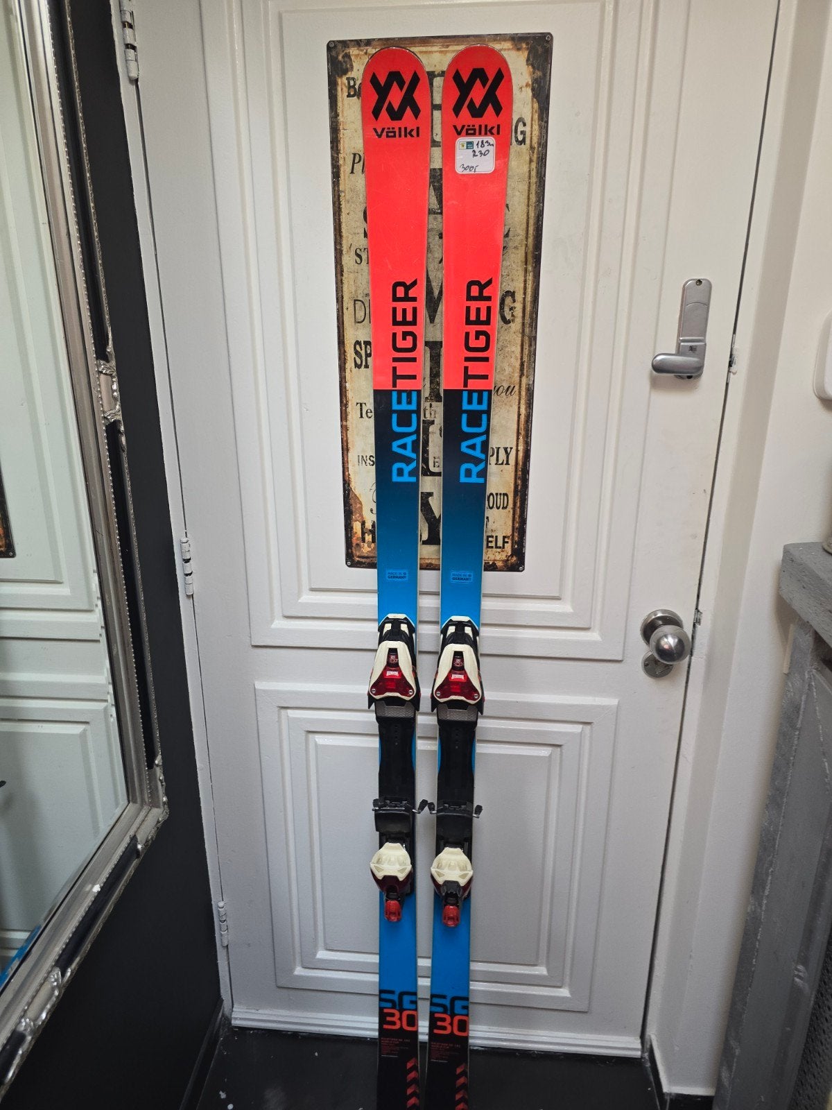 183cm VOLKL RACETIGER SG FIS GS R30 WEDSTRIJD APROVED EXPERT, Overige merken, 180 cm of meer, Ophalen of Verzenden, Zo goed als nieuw