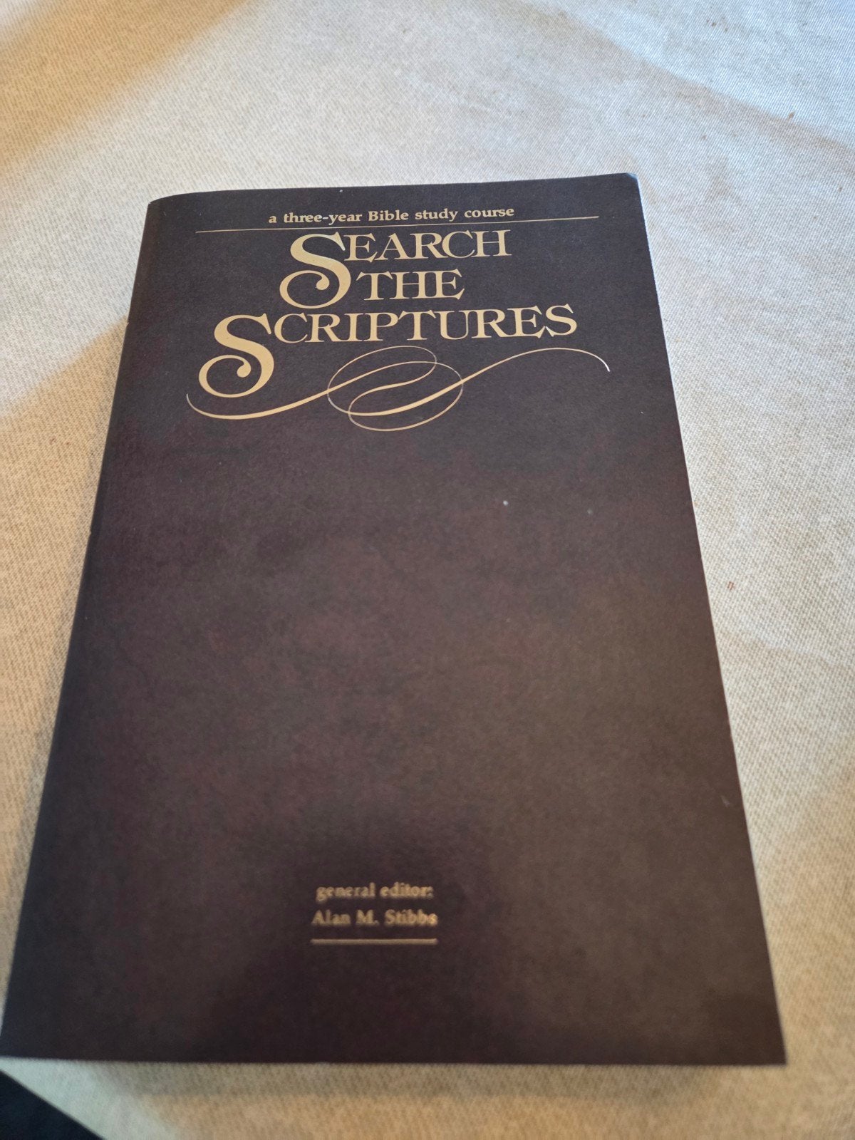 Alan M. Stibbs - Search the Scriptures, Boeken, Ophalen of Verzenden, Gelezen