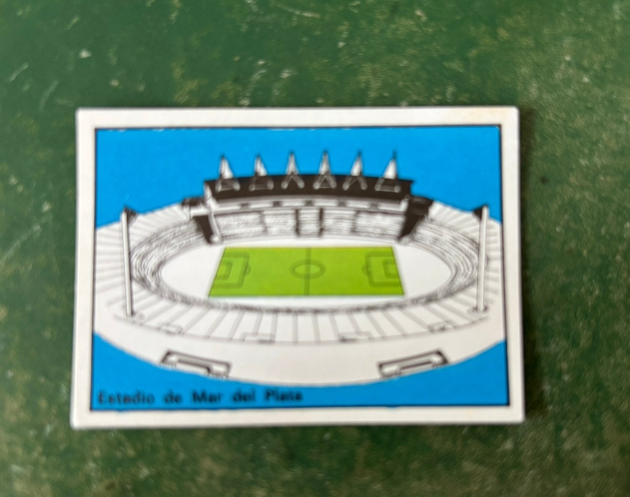 Panini plaatje Estadio de Mar del Plata WK 1978 #41, Ophalen of Verzenden