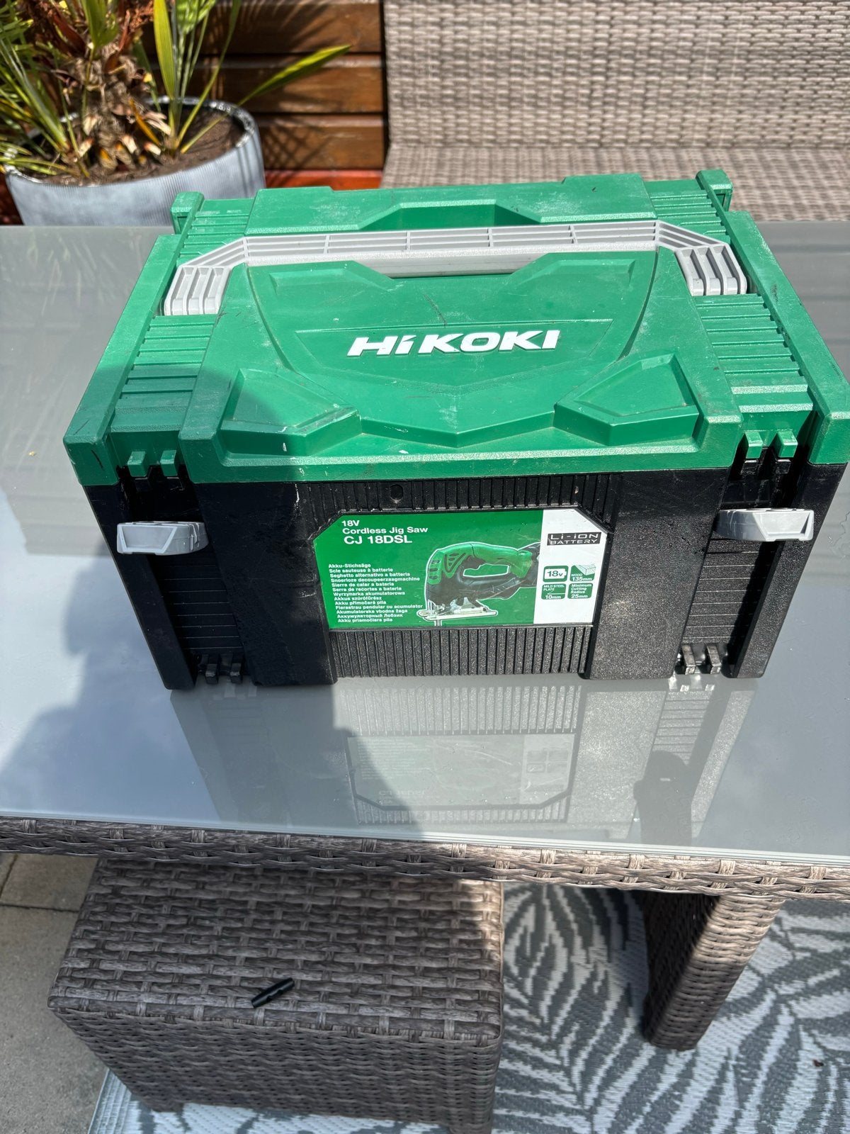 HiKOKI Gereedschapskoffer - Leeg, Ophalen of Verzenden, Gebruikt, Gereedschapsopslag, Overige merken
