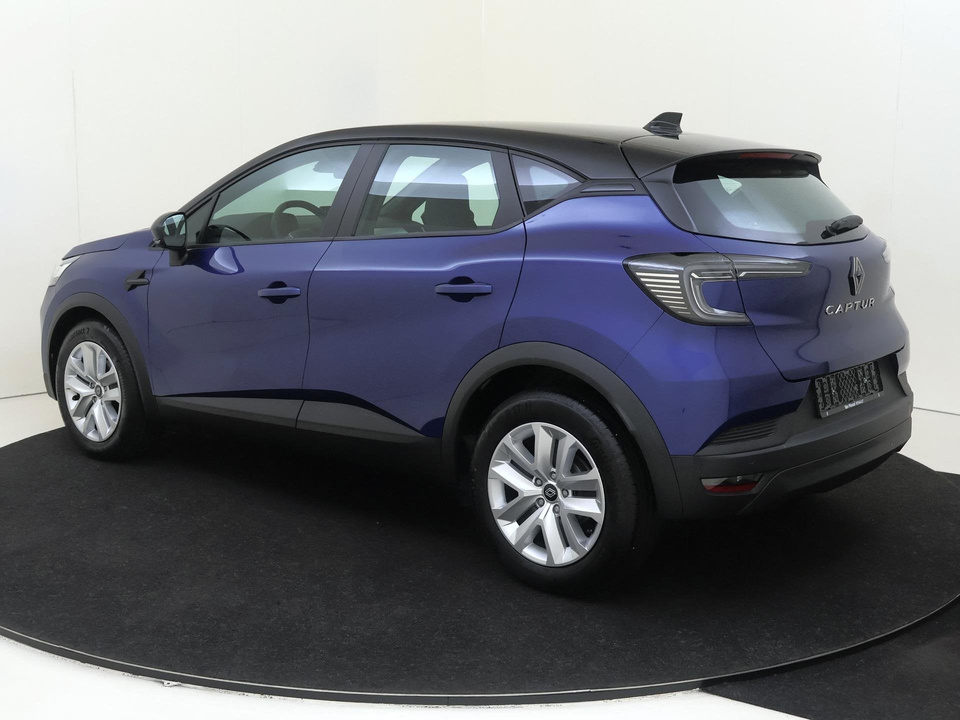 Renault Captur 1.0 TCe 90 evolution | Mediascherm | Apple Ca, Auto's, Dealer onderhouden, Stof, Gebruikt, Blauw