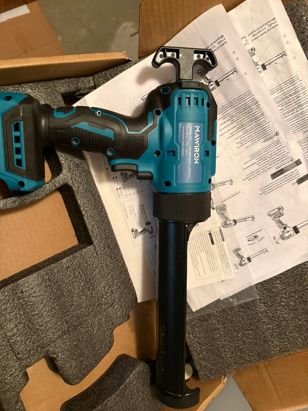New Mawiron 18V Elektrisch Kit, Ophalen of Verzenden, Zo goed als nieuw, Boor- en Schroefmachine