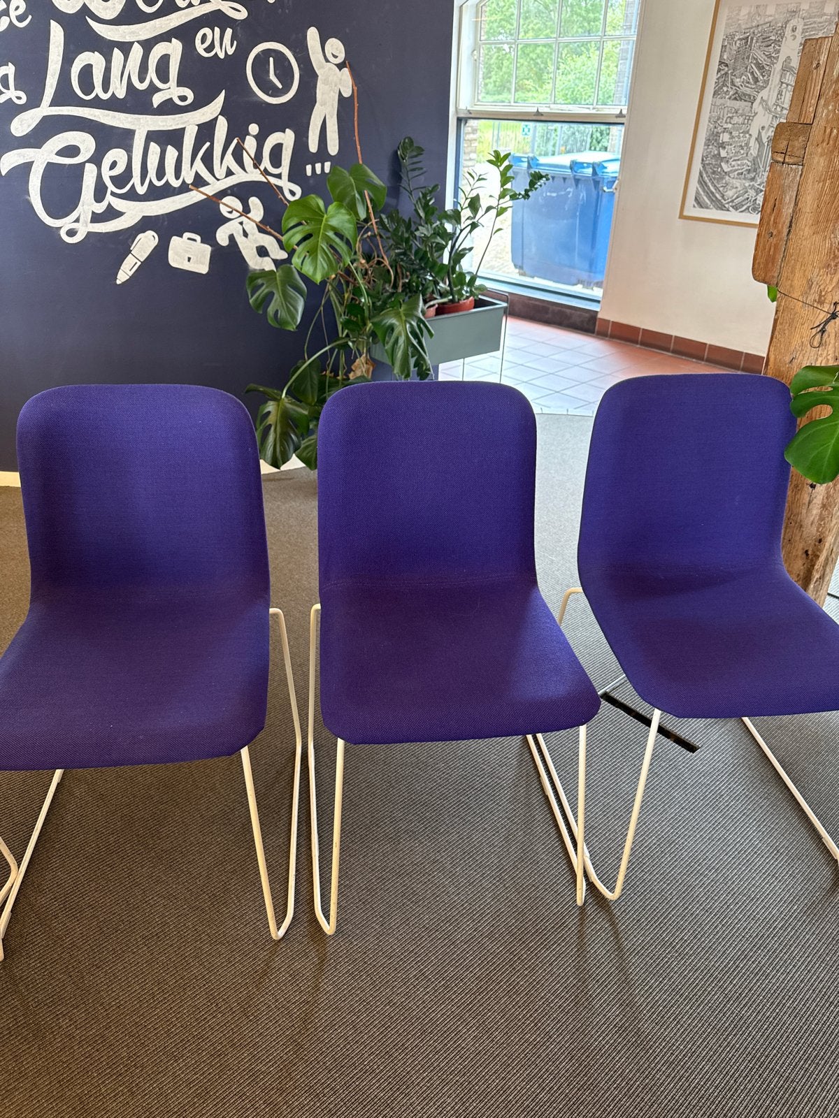 Lensvelt THIS 141 Stoel/Chair  - Richard Hutten Design, Huis en Inrichting, Stoelen, Ophalen, Gebruikt, Overige kleuren, Stof