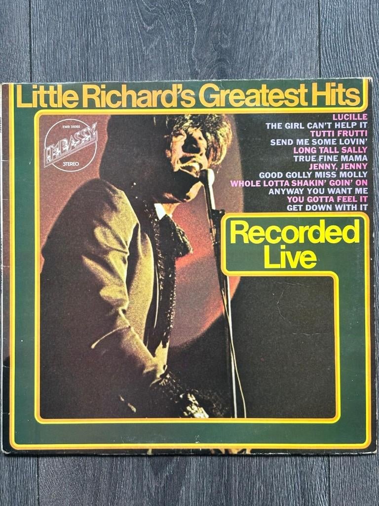 Little Richard - Greatest Hits - live LP (vinyl), Gebruikt, Inclusief binnenhoes, Ophalen of Verzenden, 1970 - 1979