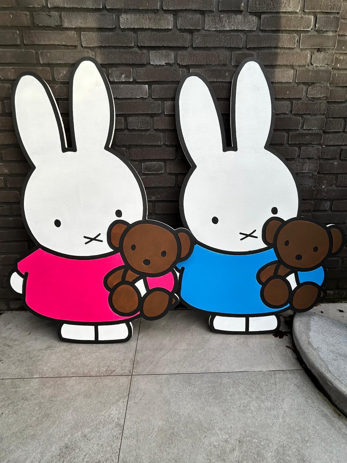 Geboortebord Nijntje *Nieuw* Diverse kleuren, Kinderen en Baby's, Kraamcadeaus en Geboorteborden, Ophalen, Nieuw, Geboortebord