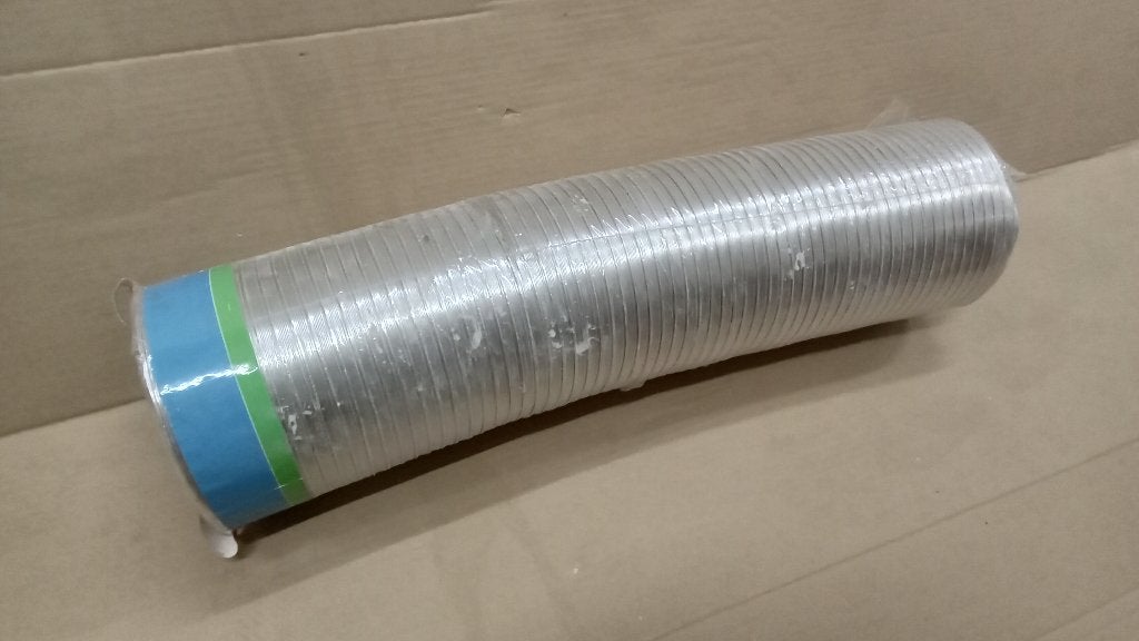 Flexibele buis van aluminium, Ophalen, 80 mm of meer, 2 tot 4 meter, Overige typen