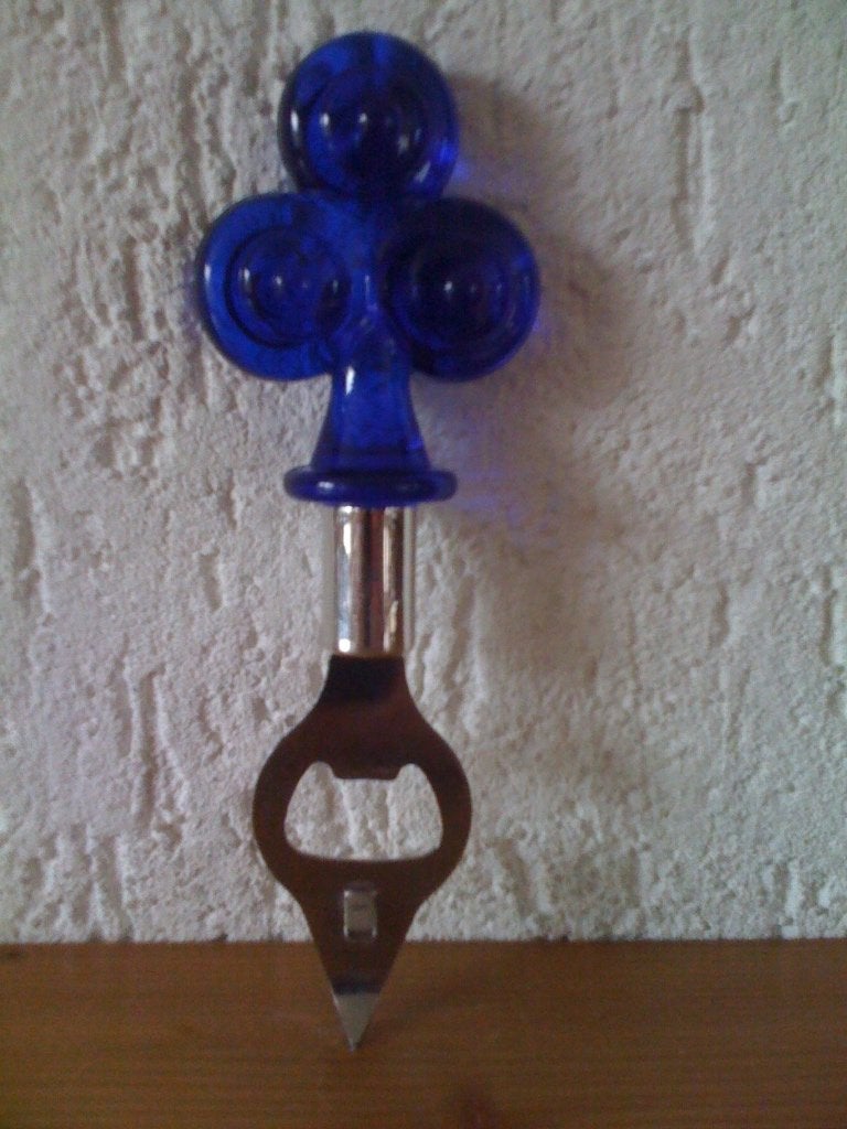 opener, Overige typen, Ophalen of Verzenden, Gebruikt, Blauw