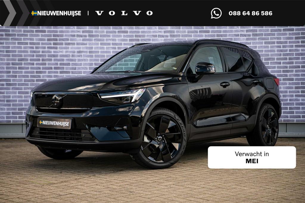 Volvo EX40 Single Motor Ext. Range Ultra Bl. Ed Eur. 82 kWh, Auto's, Volvo, Automaat, 12 maanden, Achterwielaandrijving, Leder en Stof