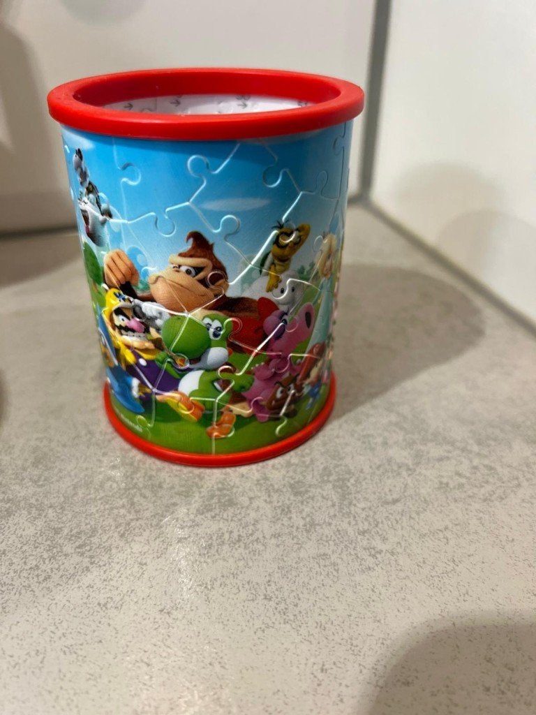 3d puzzel-pennenbak Super mario, Ophalen of Verzenden, Meer dan 50 stukjes, Zo goed als nieuw, 6 jaar of ouder