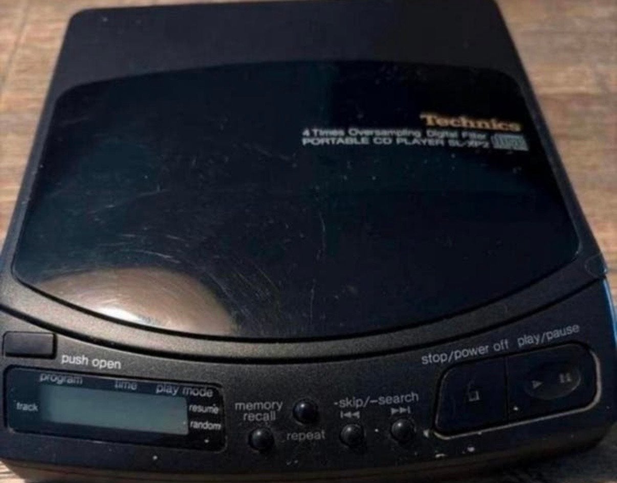 Technics SL-XP2 draagbare CD speler, Ophalen of Verzenden, Gebruikt, Technics, Draagbaar