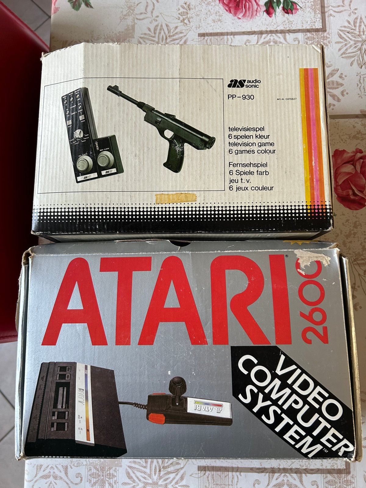 Atari 2600 Video Computer System met games en accessoires, Spelcomputers en Games, Met 2 controllers, Ophalen of Verzenden, Atari 2600